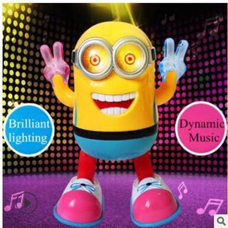 Robot minion nhảy nhạc cho bé