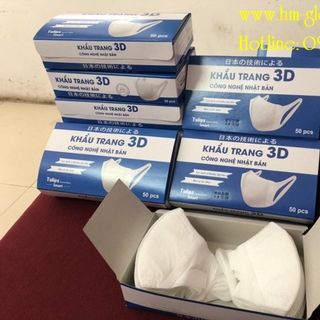 Khẩu trang 3D tulips Amsterdam Smart Nhật Bản