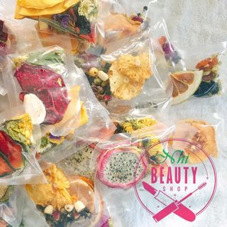 DETOX HOA QUẢ SẤY MIX 3 VỊ KÈM BÌNH ĐƯỜNG VÀ MẬT ONG