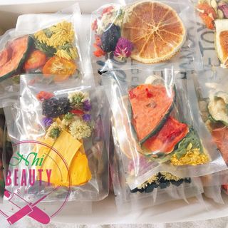 DETOX HOA QUẢ SẤY MIX 3 VỊ KÈM BÌNH ĐƯỜNG VÀ MẬT ONG