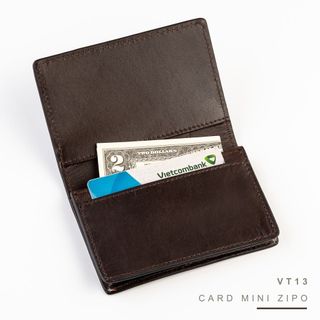ví đựng thẻ da thật M02