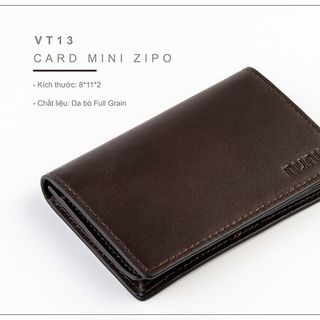 ví đựng thẻ da thật M02