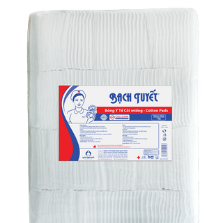 Bông cắt 5x5cm- 1 kg -Bông Bạch Tuyết