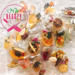 DETOX GIẢM CÂN MIX 5 VỊ HOA QUẢ KÈM BÌNH ĐƯỜNG VÀ MẬT ONG