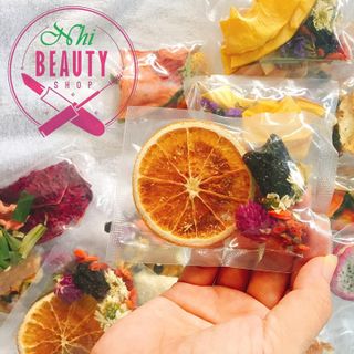 DETOX GIẢM CÂN MIX 5 VỊ HOA QUẢ KÈM BÌNH ĐƯỜNG VÀ MẬT ONG