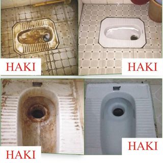 Tẩy đa năng Haki Tẩy Siêu Mạnh, Siêu Nhanh Siêu SạchTẩy thiết bị vệ sinh, bồn cầu, sàn gạch