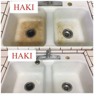 Tẩy đa năng Haki Tẩy Siêu Mạnh, Siêu Nhanh Siêu SạchTẩy thiết bị vệ sinh, bồn cầu, sàn gạch