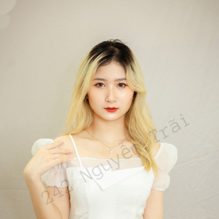 Mã V004 - Váy maxi trắng
