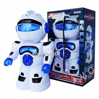 Robot xanh nhảy có nhạc