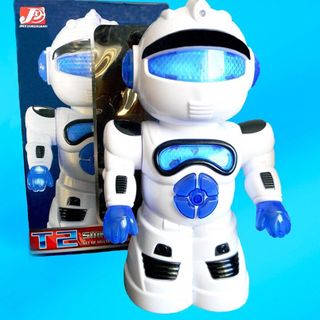 Robot xanh nhảy có nhạc
