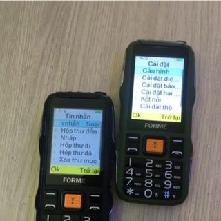 Điện thoại Forme Gorilla 2 SIM 2 SÓNG có đài FM, đèn pin, FORM CHỮ TO