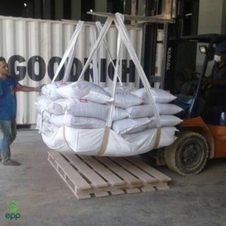 Bạt cẩu Sling Jumbo Bag giúp việc vận chuyển xi măng , gạo thuận tiện hơn