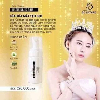 Sữa rửa mặt tạo bọt Bubble me