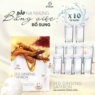 Mặt nạ nhung hồng sâm saffron