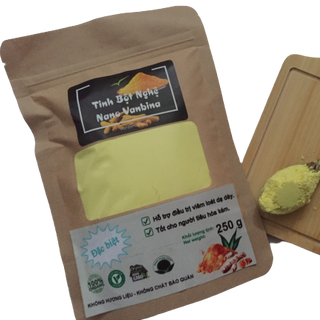 [ ] Tinh bột nghệ Nano Cao cấp Vanbina 100% Nguyên liệu Hữu cơ, đã Kiểm Nghiệm