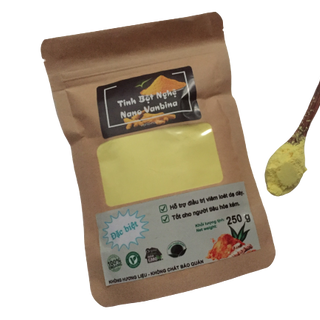 [ ] Tinh bột nghệ Nano Cao cấp Vanbina 100% Nguyên liệu Hữu cơ, đã Kiểm Nghiệm