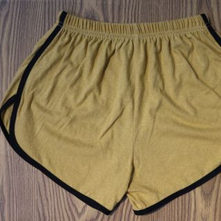 Quần short nữ 1 sọc thun cotton
