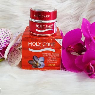 KEM HOLY CARE DƯỠNG TRẮNG TÁI TẠO DA HOLY ARE 5 TÁC DỤNG (ĐỎ)