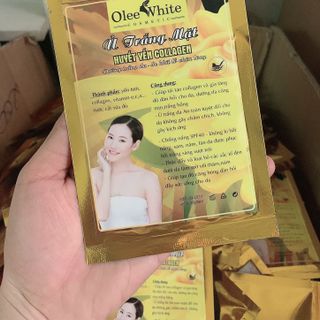 mặt nạ ủ trắng mặt huyết yến collagen