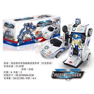 Robot biến hình xe màu sắc đa dạng