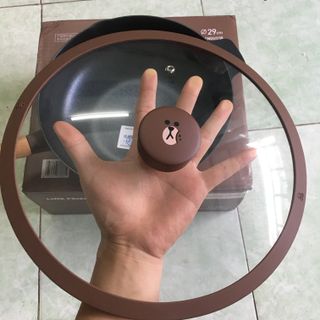 Chảo Không Dính Gấu Brown Hàn Quốc
