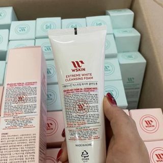 Sữa rửa mặt thải độc truyền trắng wskin
