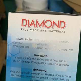 Khẩu trang y tế 4 lớp Diamond