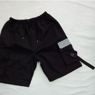 Tổng hợp Quần short kaki túi hộp phối dây phụ kiện phản quang ( size nam nữ M -2XL tương ứng 30kg - 100kg )