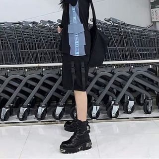 Quần short túi hộp có dây nút bấm ( size M - 2XL )