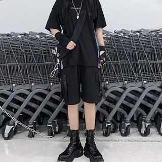 Quần short túi hộp có dây nút bấm ( size M - 2XL )