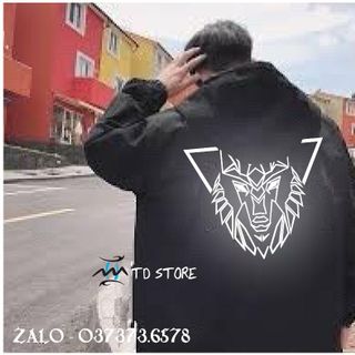 Áo khoác dù phản quang nhiều mẫu - bản to full lưng Hades