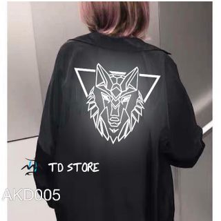 Áo khoác dù phản quang nhiều mẫu - bản to full lưng Hades