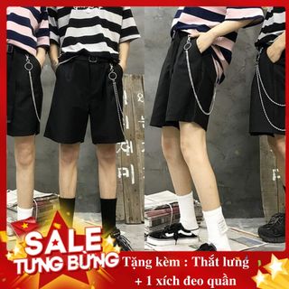 Quần short kaki tặng kèm xích quần và thắt lưng giá sỉ