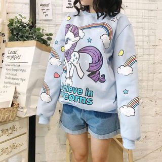 Áo Sweter chất nỉ ngoại.