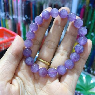 Vòng Tay Hạt Thạch Anh Tím 8 ly - Trang Sức Phong Thủy