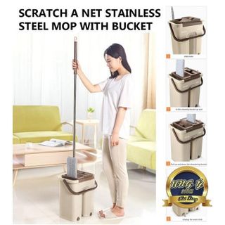 Bộ lâu nhà 2 ngăn tự vắt loại lớn