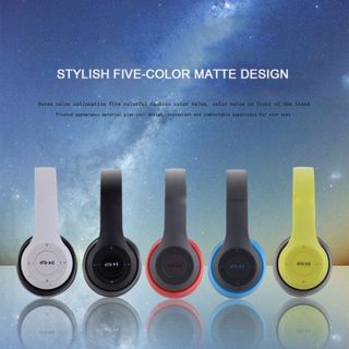Tai nghe bluetooth P47 có khe cắm thẻ nhớ