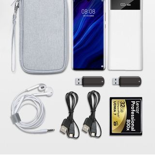 Túi đựng phụ kiện đa năng pin dự phòng có móc treo cao BUBM cấp chống chấm Shalla