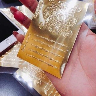 LÁ YANT 5 DÒNG KINH