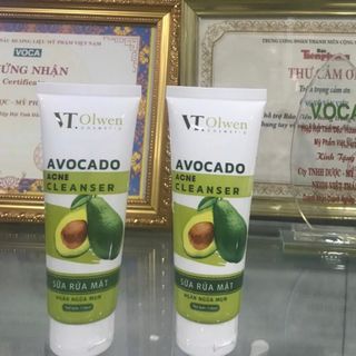 Sữa rửa mặt bơ