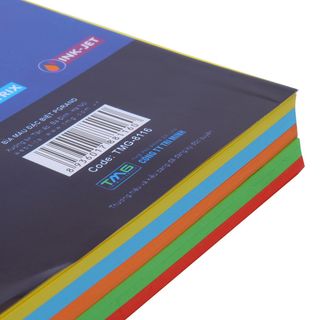 Bìa trộn 5 màu A4 Pgrand tập 100 tờ