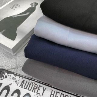 Quần âu nam xám trắng