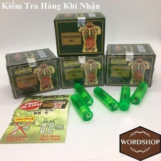 Thuốc Xương Khớp Malaysia Xanh Tem CHỮ NHẬT-Professor's Pill [ cho kiểm hàng ]
