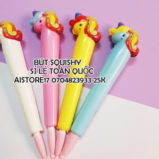 BÚT SQUISHY MỀM THƠM NHIỀU MẪU
