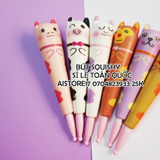 BÚT SQUISHY MỀM THƠM NHIỀU MẪU