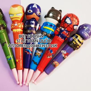 BÚT SQUISHY MỀM THƠM NHIỀU MẪU