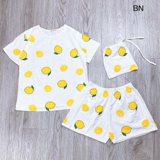 Bộ ngủ đùi kèm túi