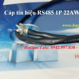 Cáp tín hiệu RS485 1P 22AWG Hosiwell (94851B-22) cho hệ năng lượng điện mắt trời (PV) giá sỉ