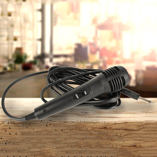 Micro có dây karaoke jack 6.5mm nhỏ gọn dùng cho loa bluetooth, loa