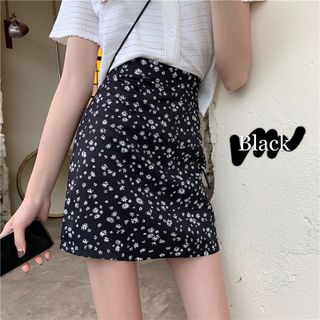 Chân Váy Ulzzang chữ A hoa nữ tính